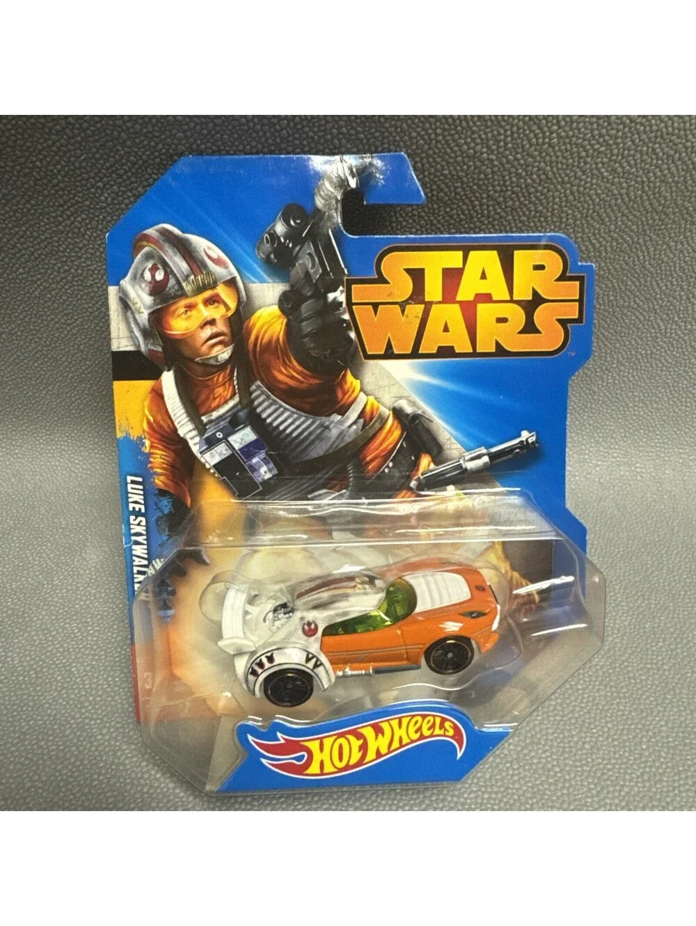 Star Wars Hot Wheel Character Lot  Of 4 Boba Fett Luke Skywalker C-3PO Chopper
